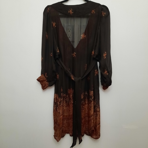 Ralph  Lauren Denim & Supply Sheer Boho Long Sleeve Dress - Picture 7 of 13